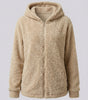Women's Teddy Fleece Hoodie Jacket