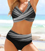 High-Waisted Printed Bikini for Women