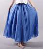 Long Linen Skirt A-Line Cut for Women | Ideal for Summer