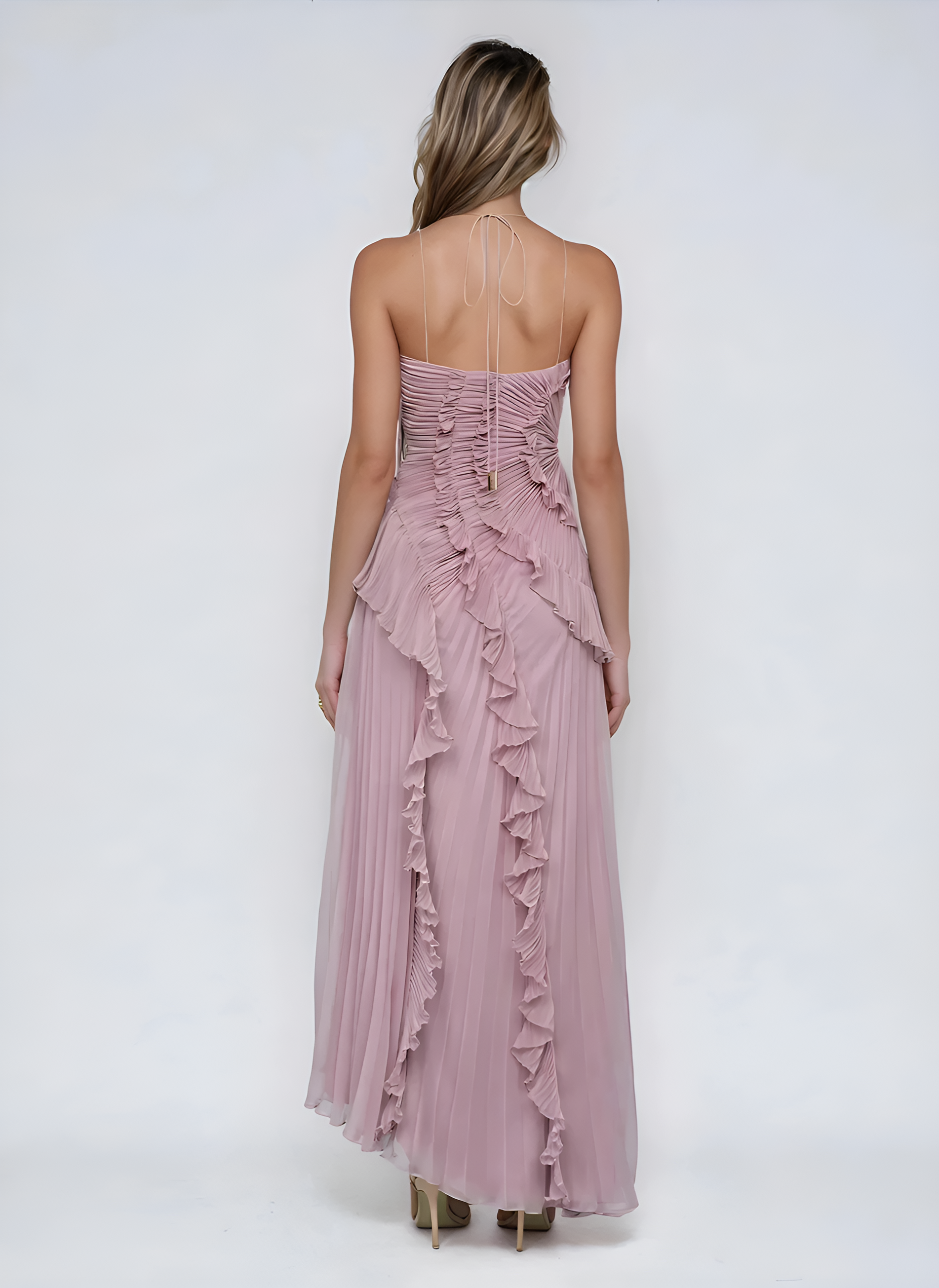 Midi Ruffle Dress for Women | Perfect for Special Events
