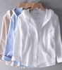 Long Linen Blouse with Hood for Women | Perfect for Spring