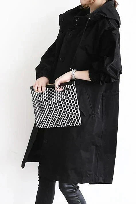 Oversized Long Hooded Coat for Women
