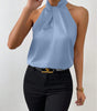 Top Satin Sleeveless with Knot for Women | Perfect for Going Out