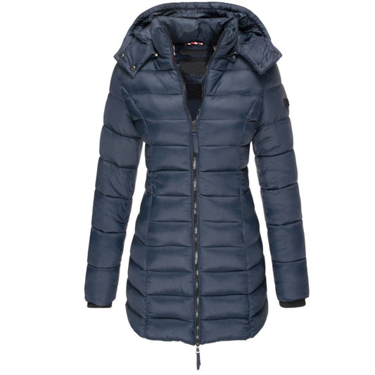 Long Quilted Jacket for Women