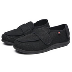 Comfortable Women's Slip-On for Wide Feet with Mesh and Velcro Closure