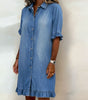 Denim Dress with Buttons for Women | Perfect for Everyday Wear