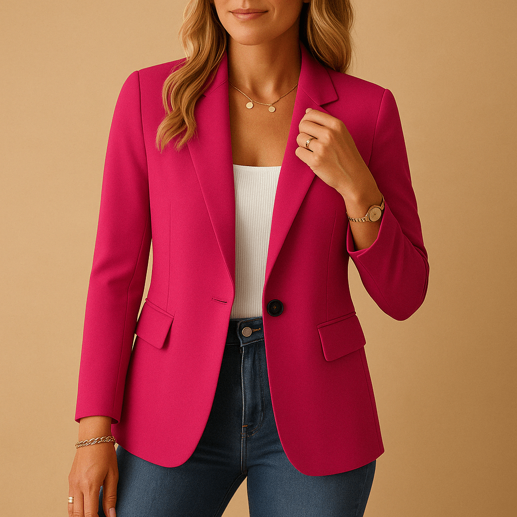 Blazer Classique Ajusté pour Femmes - Emilia Lane