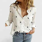 Blouse Longue en Lin et Coton à Boutons pour Femme | Idéale pour le Quotidien - Emilia Lane
