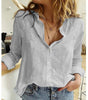 Blouse Longue en Lin et Coton à Boutons pour Femme | Idéale pour le Quotidien - Emilia Lane