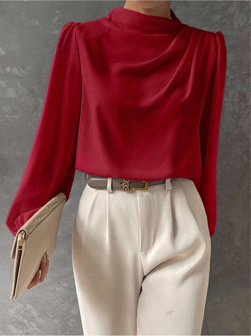 Blouse Satinée pour Femme - Emilia Lane