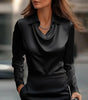 Blouse satinée pour femmes - Emilia Lane