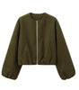 Blouson Bomber Femme Col Rond pour Femmes - Emilia Lane