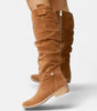 Flat Suede Over-the-Knee Boots for Women