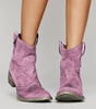 Suede Heel Bootie for Women