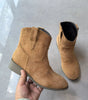 Suede Heel Bootie for Women