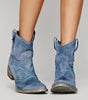 Suede Heel Bootie for Women