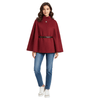 Cape Manteau Ceinturé à Manches Chauve - Souris pour Femmes - Emilia Lane