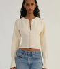 Cardigan boutonné ajusté pour femme - Emilia Lane
