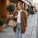 Cardigan en Maille avec Boutons pour Femmes - Emilia Lane