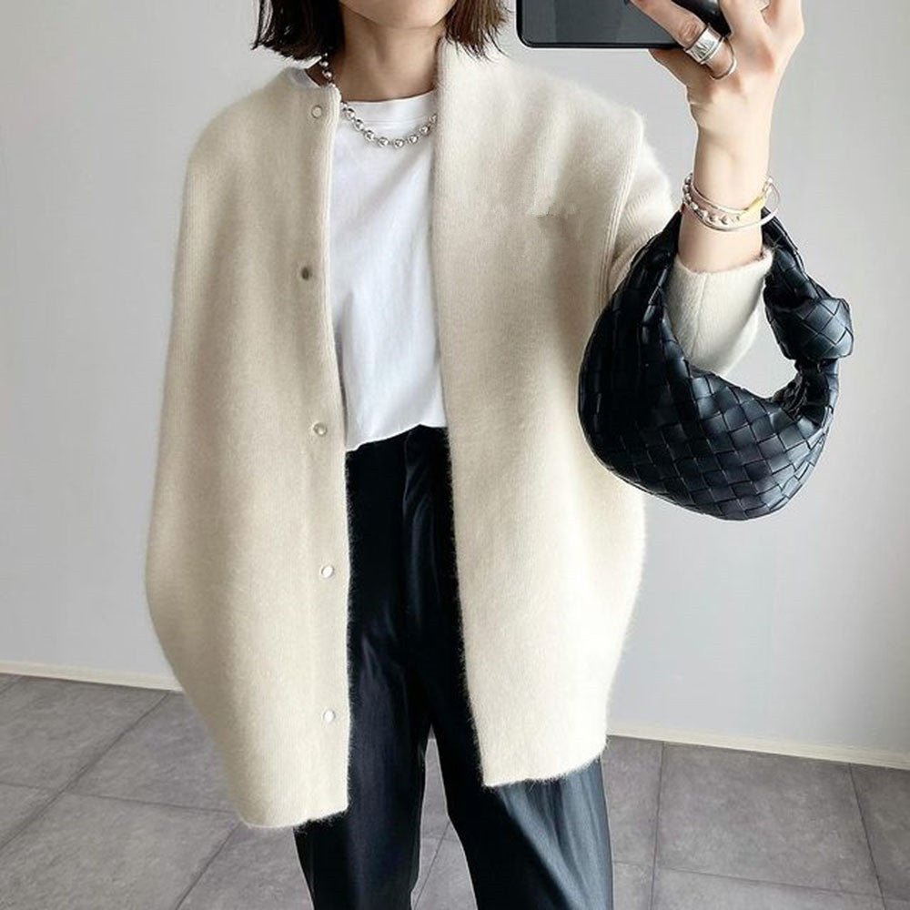 Cardigan en Maille avec Boutons pour Femmes - Emilia Lane