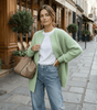 Cardigan en Maille avec Boutons pour Femmes - Emilia Lane