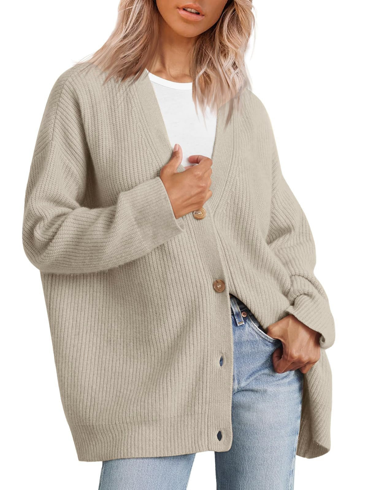 Cardigan en V pour Femmes - Emilia Lane