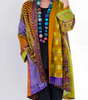 Cardigan Long Imprimé pour Femme - Emilia Lane