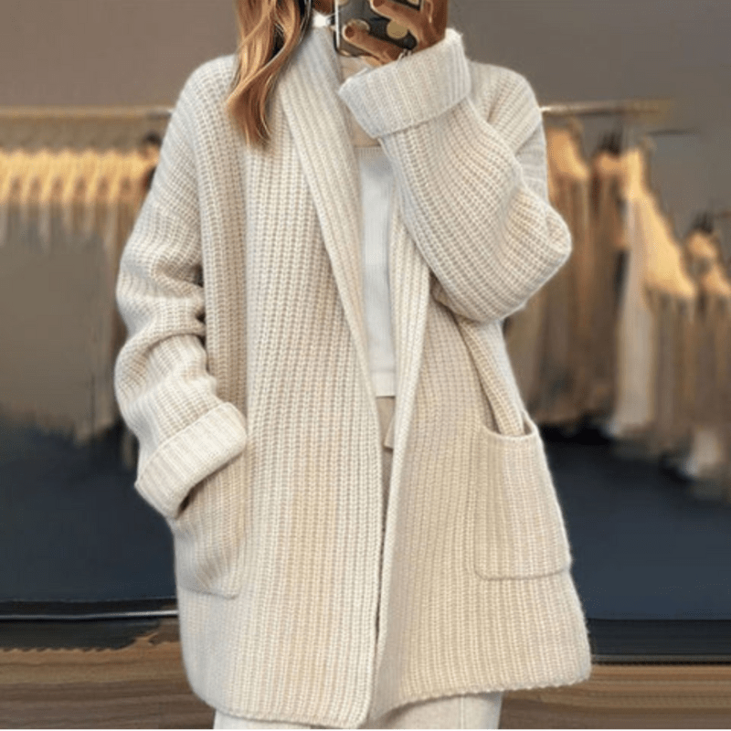 Cardigan Long pour Femmes en Polyester - Emilia Lane