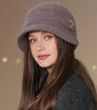 Chapeau Cloche Tricoté Chaud pour Femme - Emilia Lane