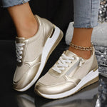 Chaussures de Sport à Lacets et Fermeture Éclair pour Femmes - Emilia Lane