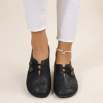 Chaussures Plates en Cuir Souple pour Femme | Idéales pour le Quotidien - Emilia Lane