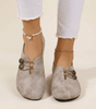 Chaussures Plates en Cuir Souple pour Femme | Idéales pour le Quotidien - Emilia Lane