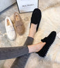 Plush-Lined Comfort Moccasins for Women