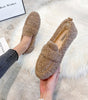 Plush-Lined Comfort Moccasins for Women