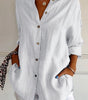 Chemise à Manches Longues Plissée et Structurée pour Femme | Idéale pour l'Automne - Emilia Lane