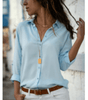 Chemise en coton à manches longues pour Femme - Emilia Lane