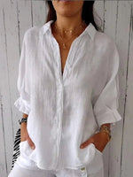 Chemise en Lin et Coton pour Femme - Emilia Lane
