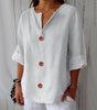Chemise en Lin Large pour Femme - Emilia Lane