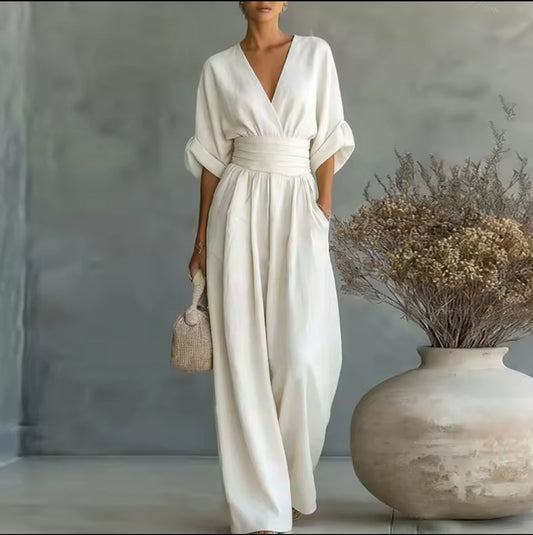Combinaison Élegante à Taille Haute pour Femme | Idéale pour le Quotidien - Emilia Lane