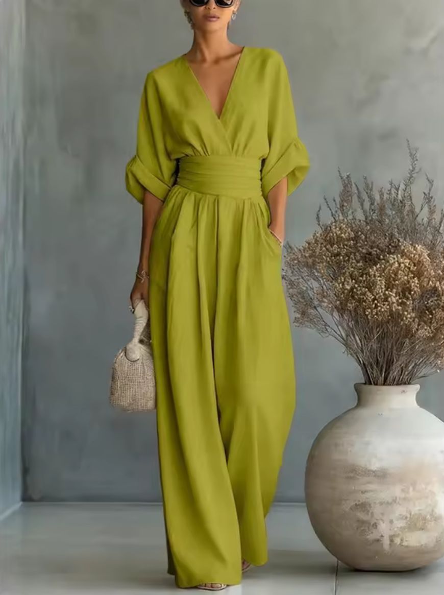 Combinaison Élegante à Taille Haute pour Femme | Idéale pour le Quotidien - Emilia Lane