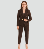 Costume Femme à Double Boutonnage - Emilia Lane