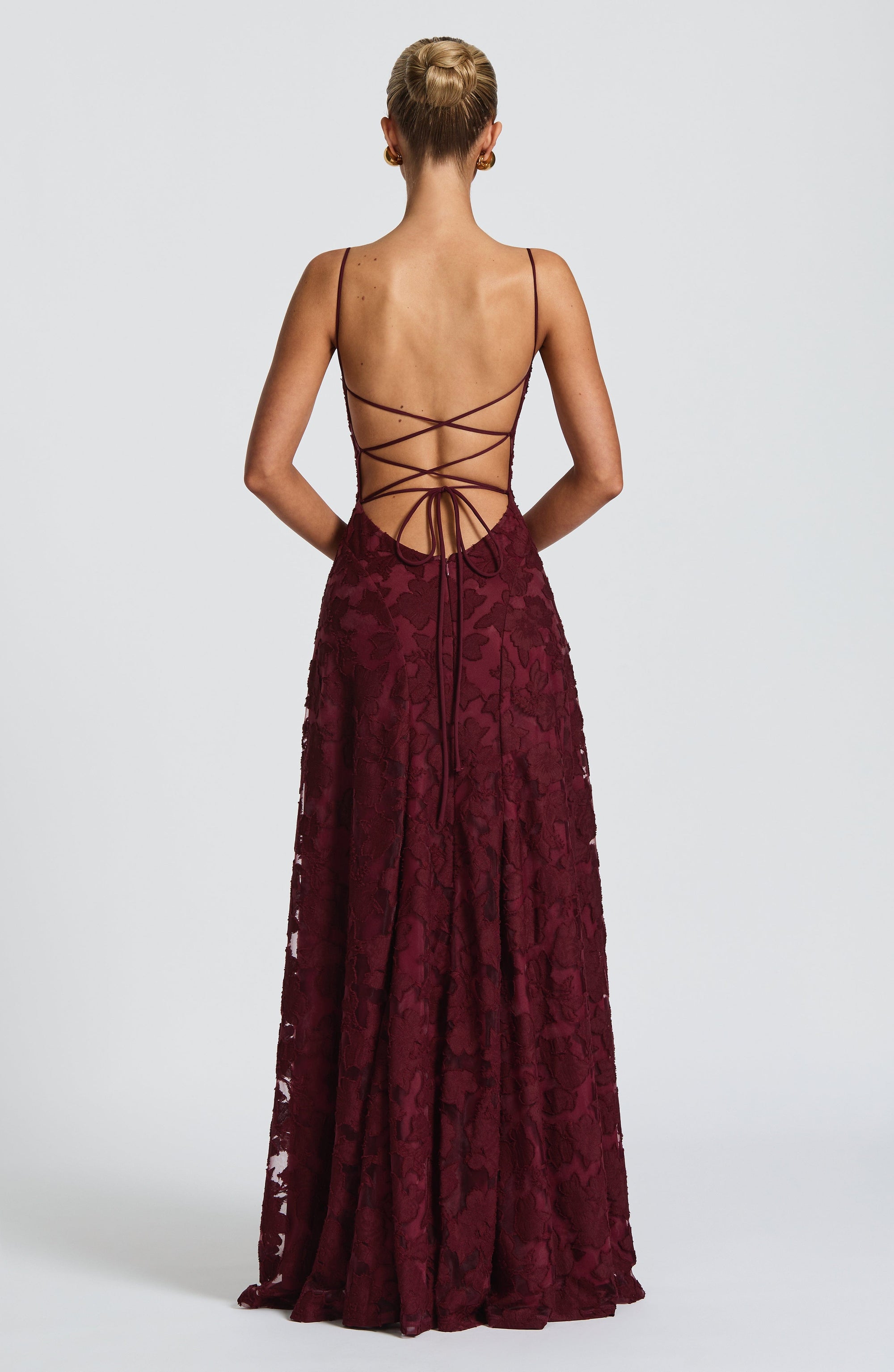 Draped Long Floral Pattern Dress with Straps for Women | Perfect for Outings