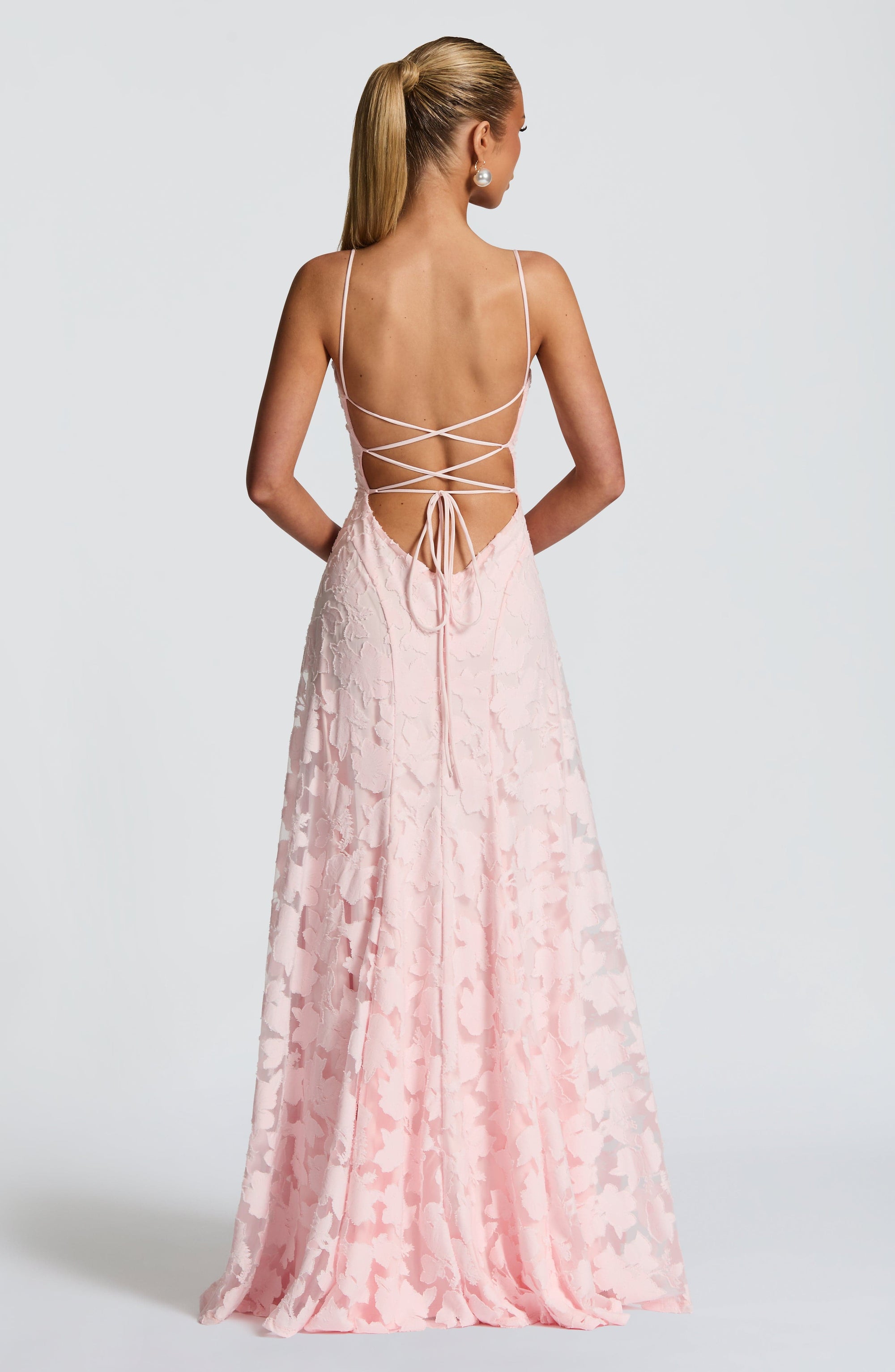 Draped Long Floral Pattern Dress with Straps for Women | Perfect for Outings