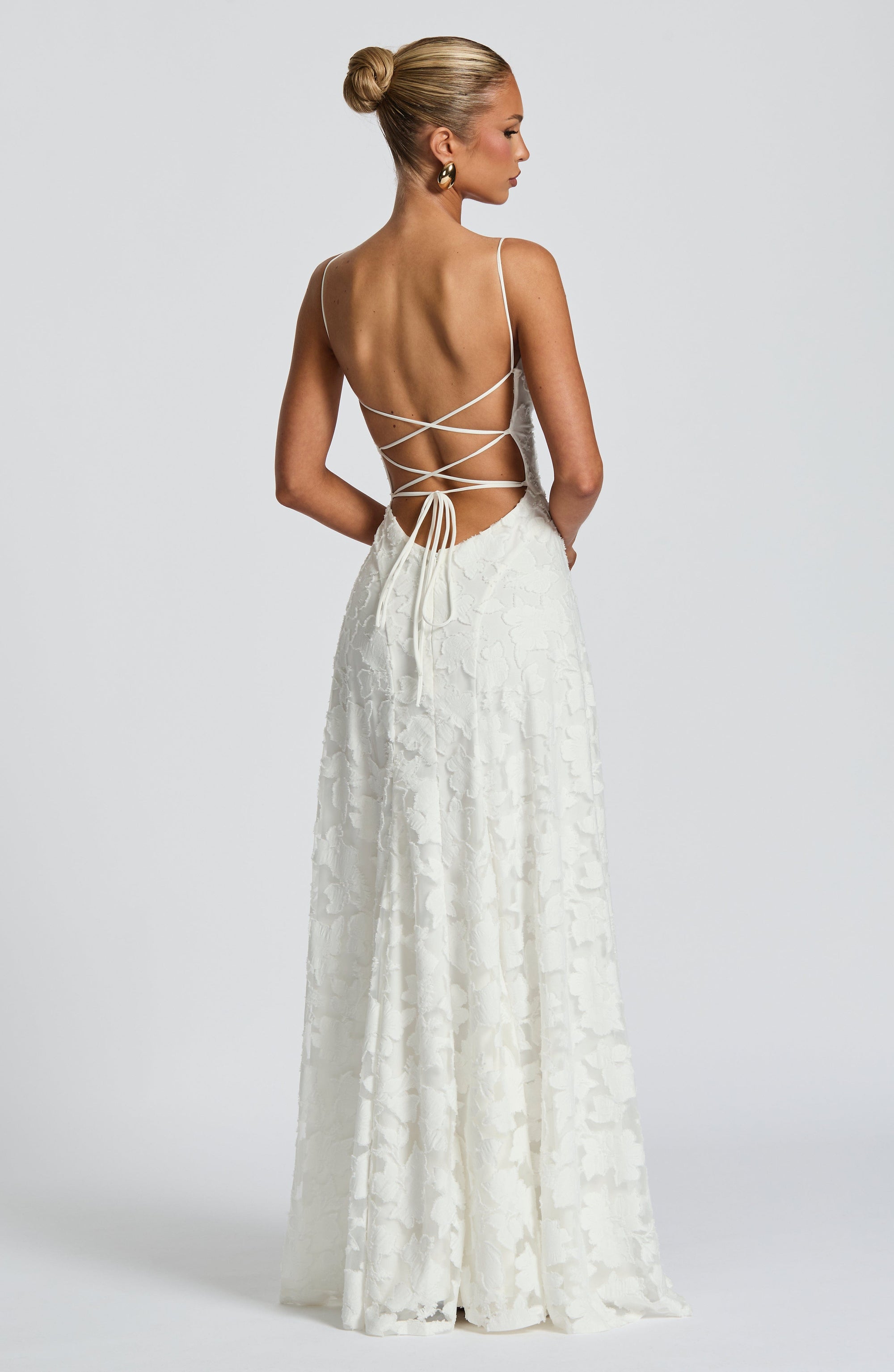 Draped Long Floral Pattern Dress with Straps for Women | Perfect for Outings