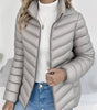 Doudoune Matelassée Col Montant pour Femme | Idéale pour l'Hiver - Emilia Lane