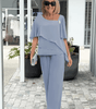 Ensemble 2 pièces - Pantalon Large pour Femmes - Emilia Lane