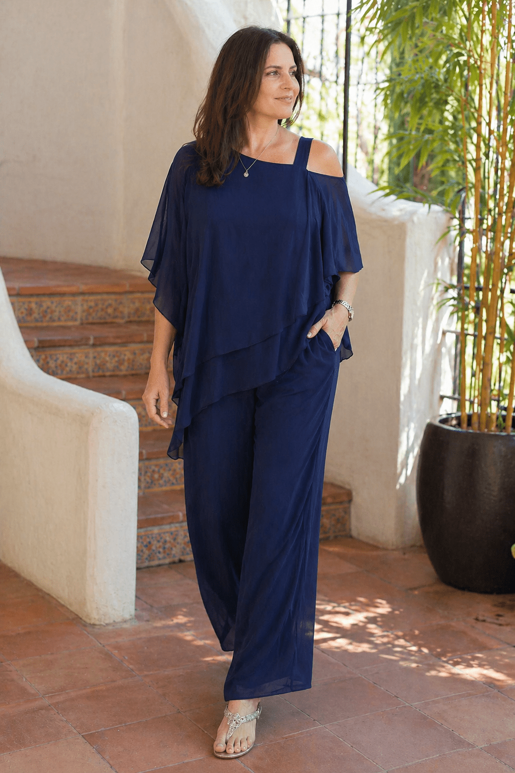 Ensemble Chiffon Élégant pour Femme | Idéale pour le Quotidien - Emilia Lane