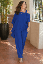 Ensemble Chiffon Élégant pour Femme | Idéale pour le Quotidien - Emilia Lane