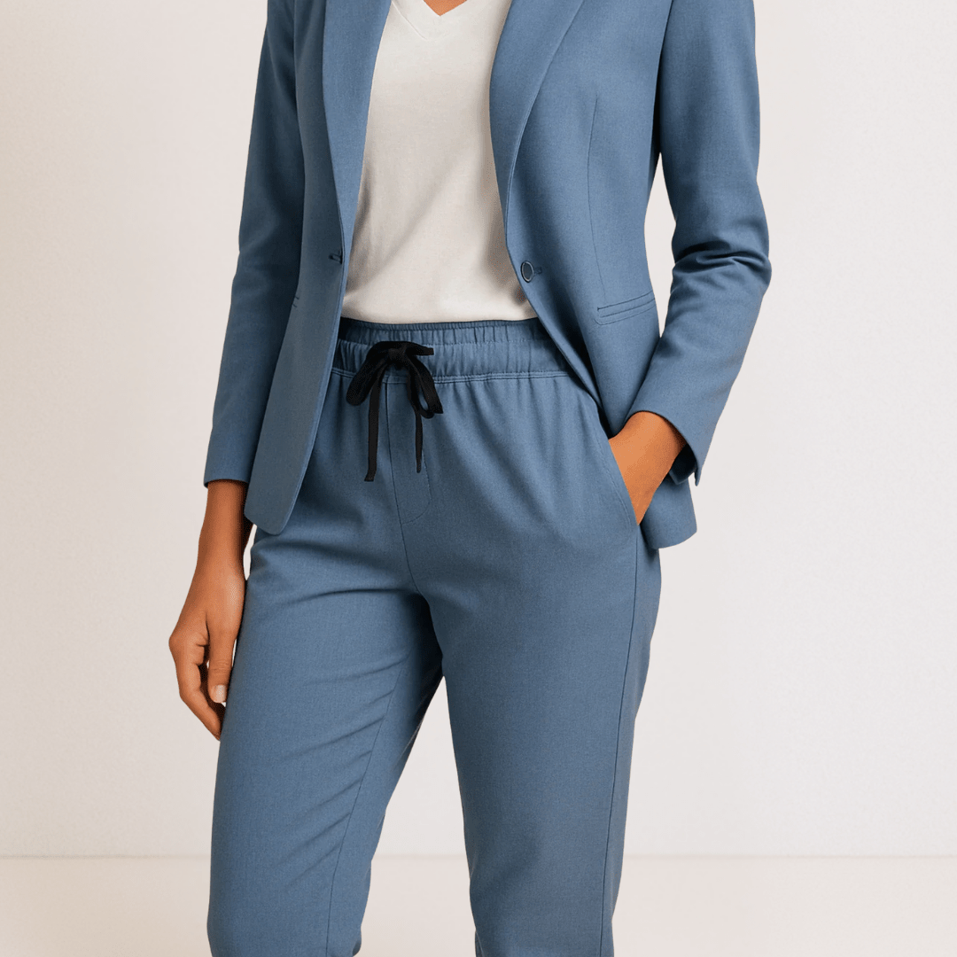 Ensemble deux pièces pour femme en doux mélange de coton - Emilia Lane