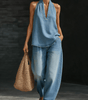Ensemble en Denim Deux Pièces pour Femme | Idéal pour le Quotidien - Emilia Lane